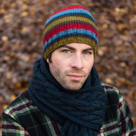 Winter headband, ear warmer, handmade knit, winter hat worn