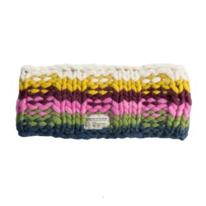 Headband Moss Yarn Denim Rainbow PK1934