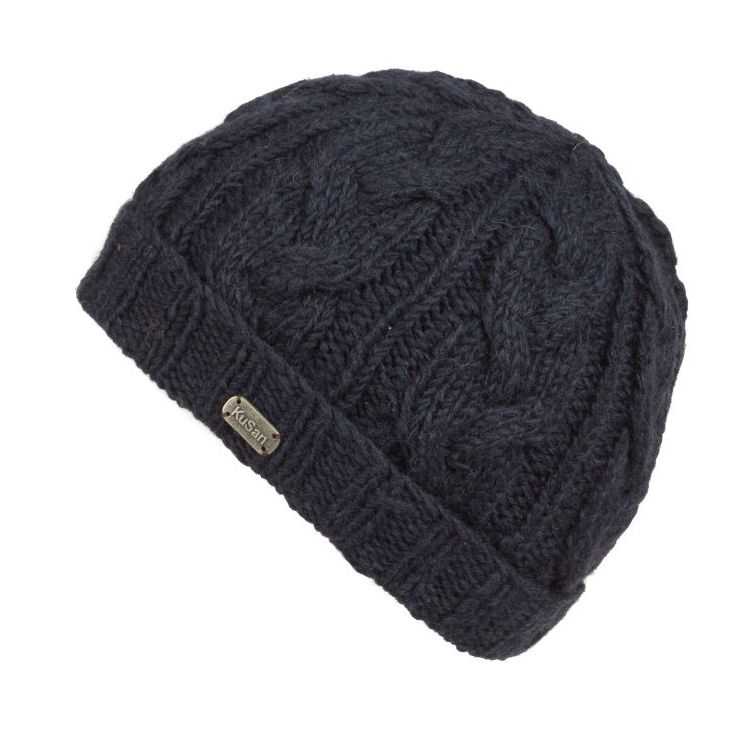 Beanie Turn Up Cable Navy PK1528